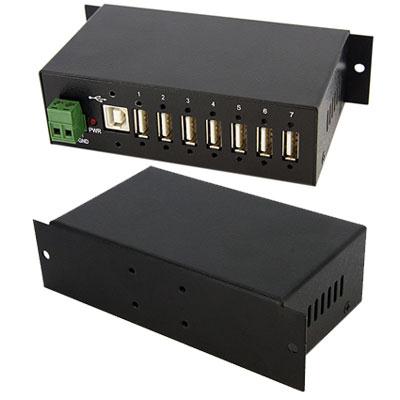 7 Port Rugged USB Hub TAA 7 Port Rugged USB Hub TAA